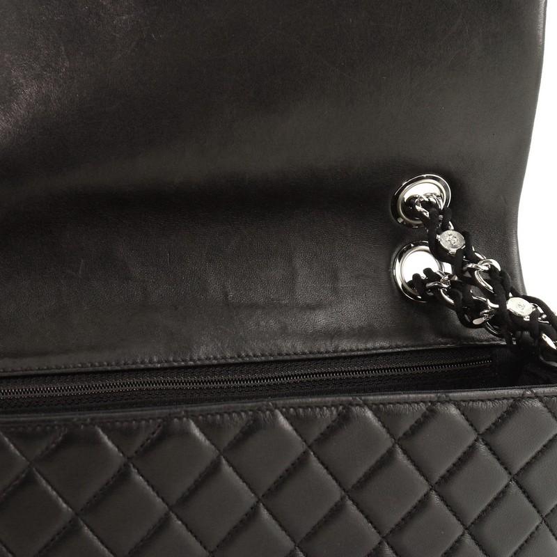 Women's or Men's Chanel Ladybug Flap Bag Quilted Lambskin Medium 
