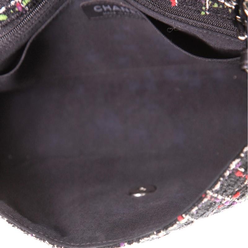 Chanel Ladybug Flap Bag Tweed Medium In Good Condition In NY, NY
