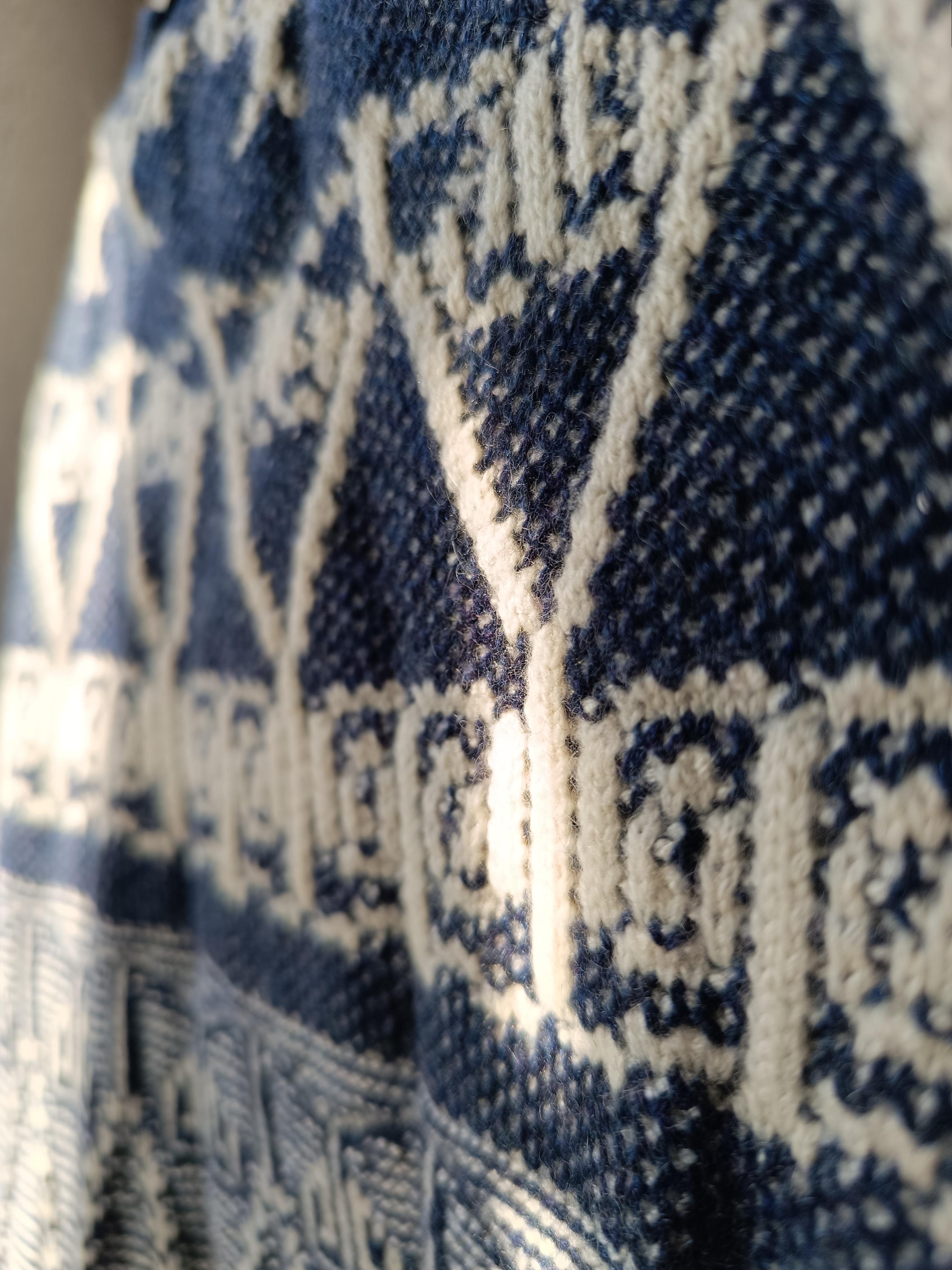 2014 14C Chanel & Lagerfeld Resort Singapur Kaschmirpullover Pullover Laufsteg 40it aus Kaschmir im Angebot 8