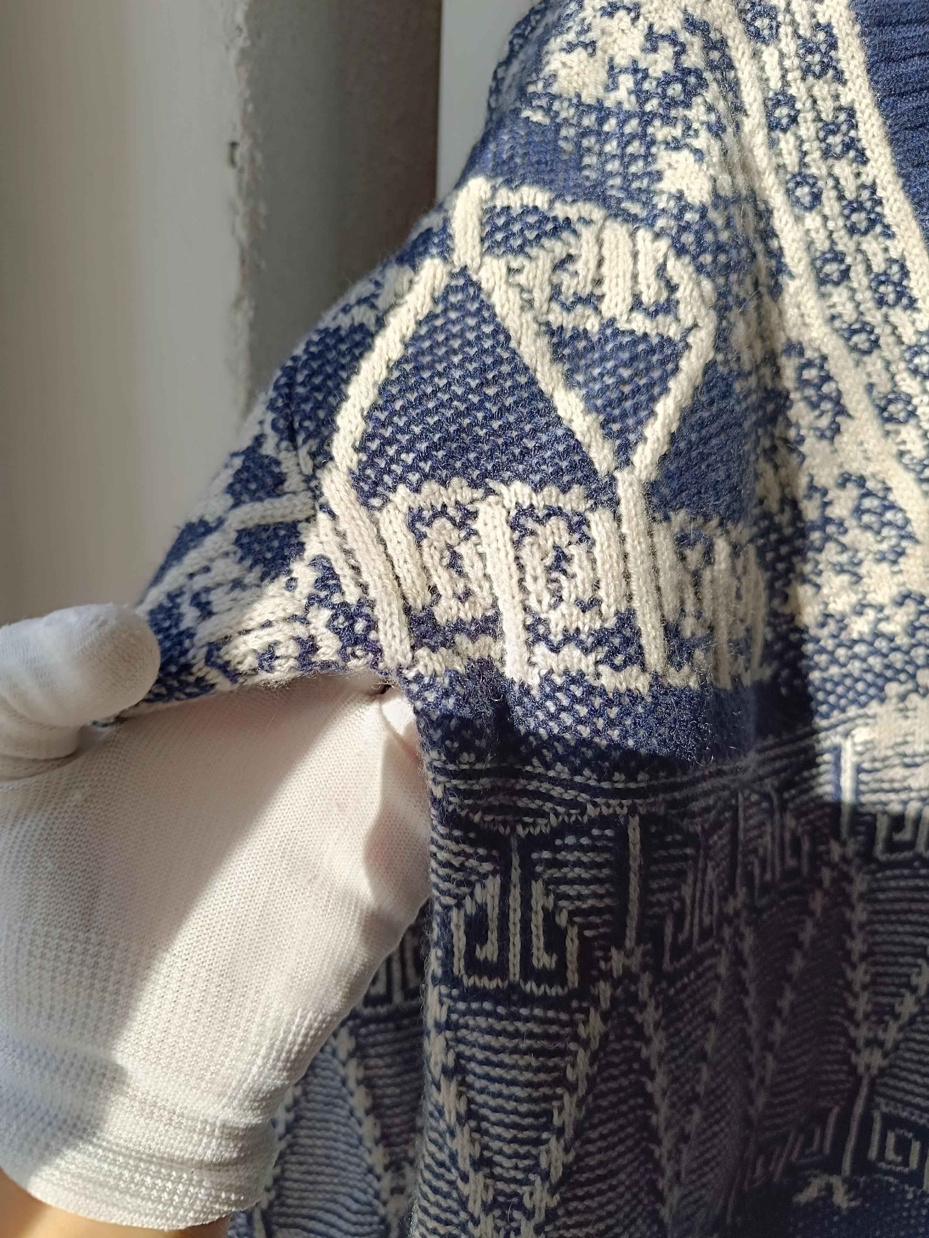2014 14C Chanel & Lagerfeld Resort Singapur Kaschmirpullover Pullover Laufsteg 40it aus Kaschmir im Angebot 12