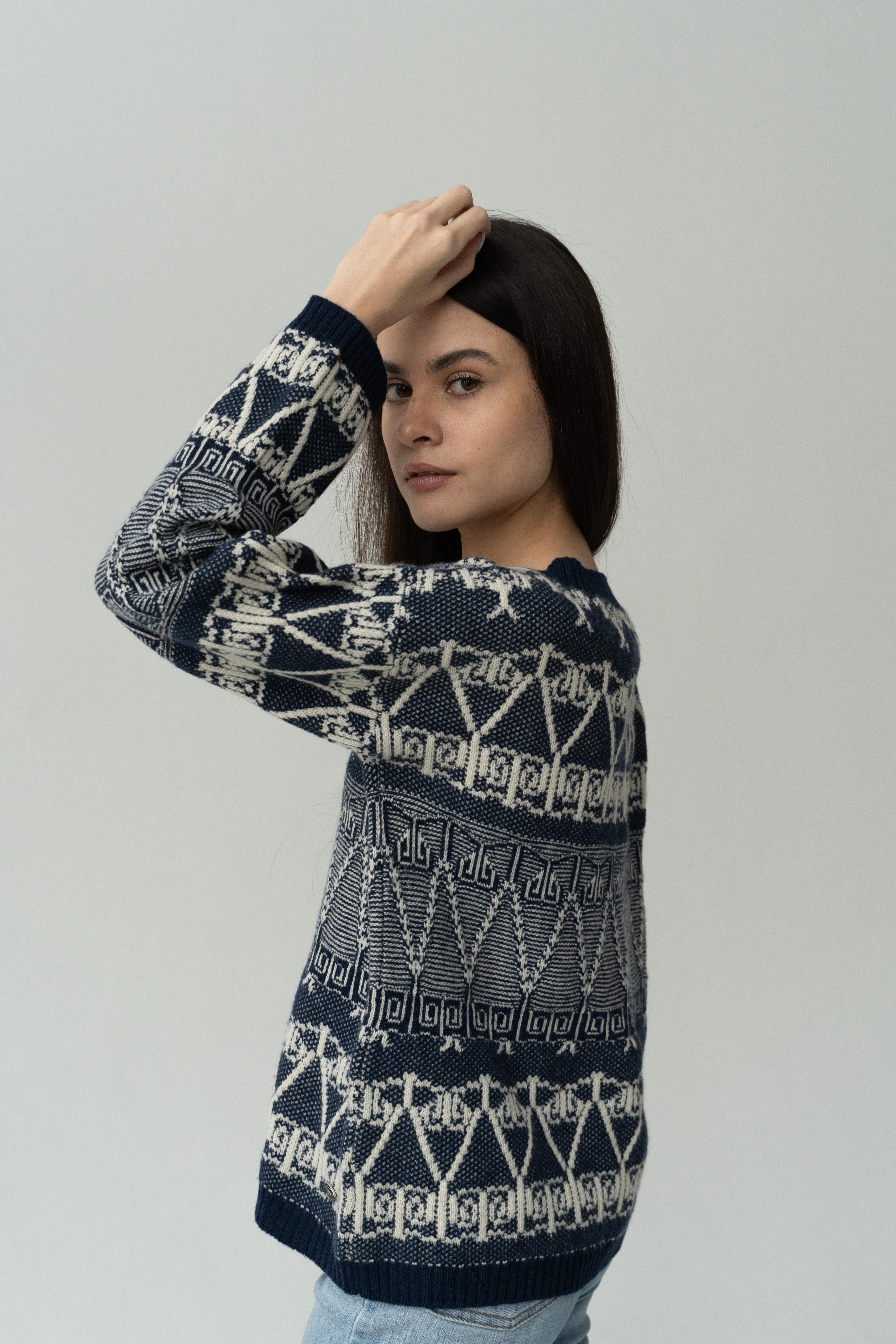 2014 14C Chanel & Lagerfeld Resort Singapur Kaschmirpullover Pullover Laufsteg 40it aus Kaschmir im Angebot 4