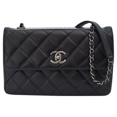 Chanel Lambskin Black Trendy CC Flap Bag (2015)