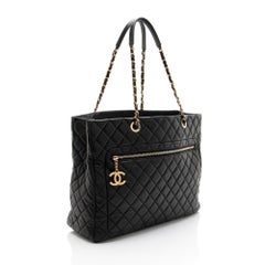Chanel Lambskin CC Medallion Tote