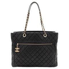 Chanel Lambskin CC Medallion Tote