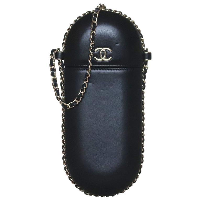 Chanel Lambskin Chain Around Phone Holder Bag at 1stDibs