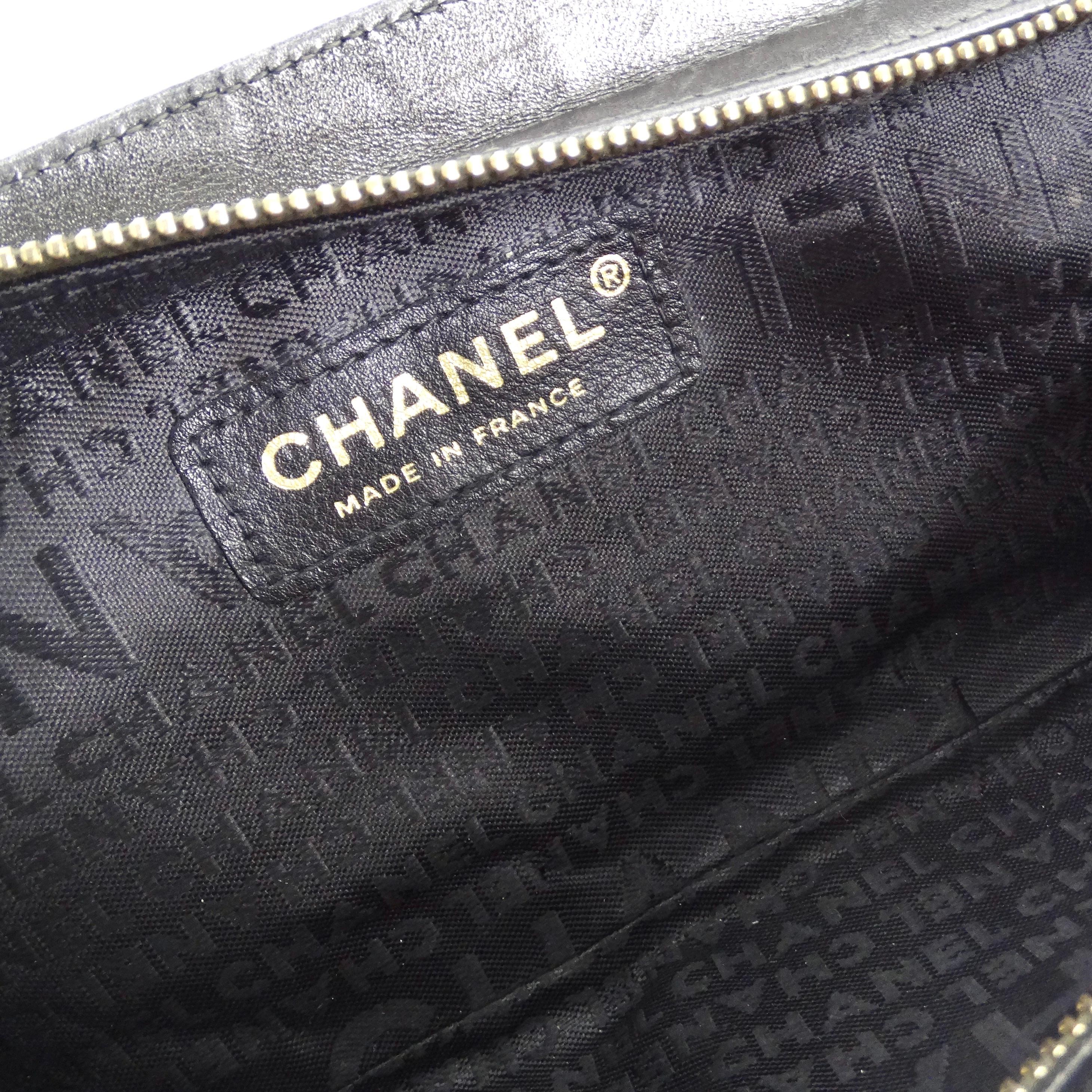 Chanel Lambskin Chain Embellished Clutch For Sale 8