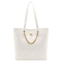 Chanel Lambskin Club Monaco Large Shopping Tote