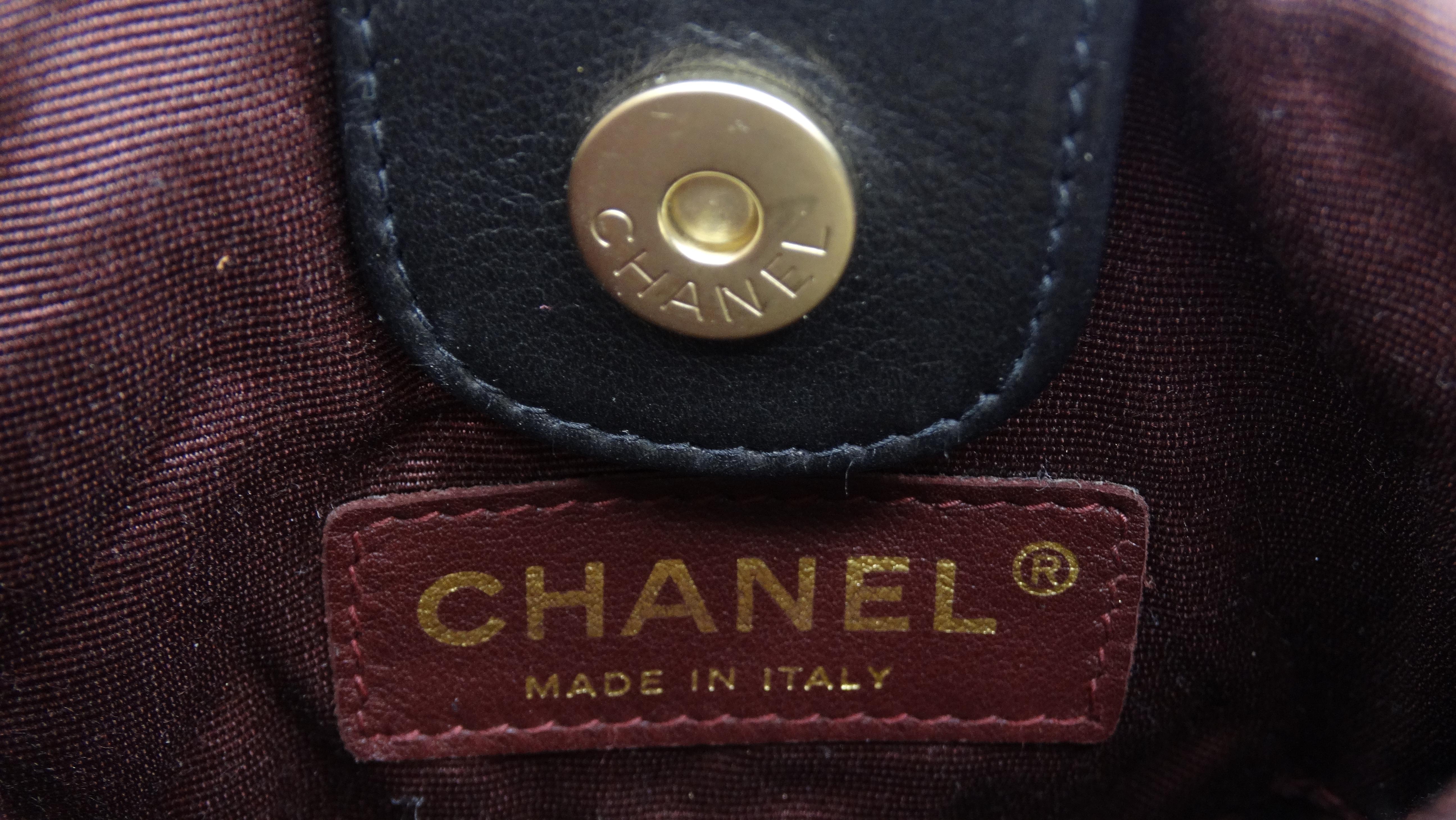 Chanel Lambskin Evening Handbag For Sale 9