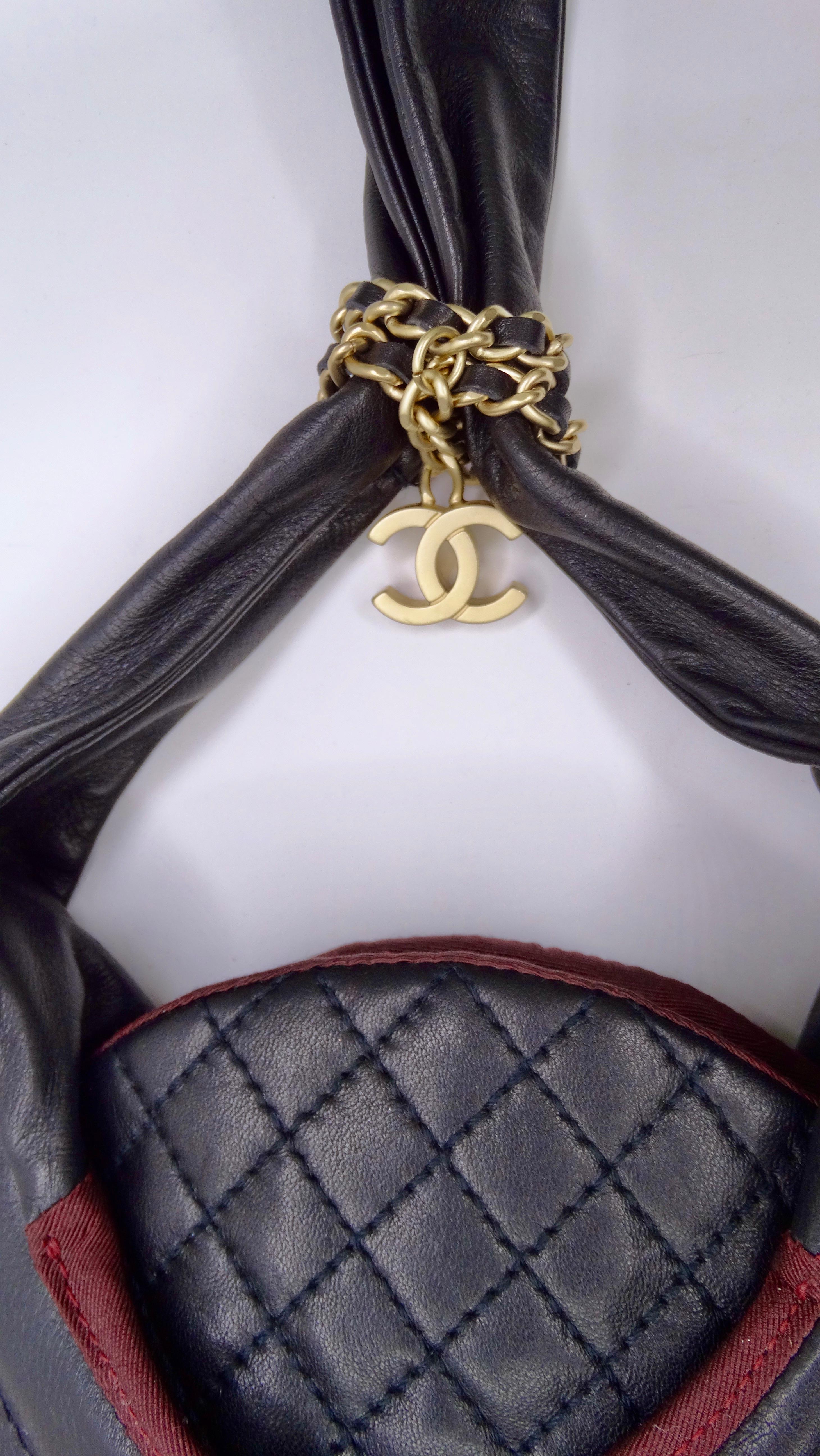 Chanel Lambskin Evening Handbag In Excellent Condition For Sale In Scottsdale, AZ