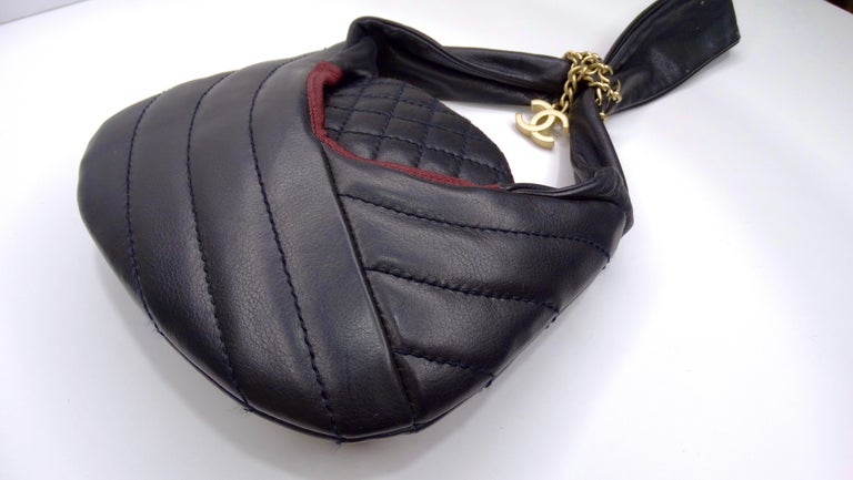 Women's Chanel Lambskin Evening Handbag For Sale