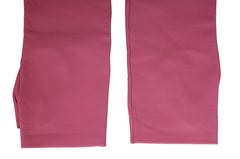 Chanel Lambskin Fingerless C Long Gloves Pink Size 8 18k Gold CC Logo