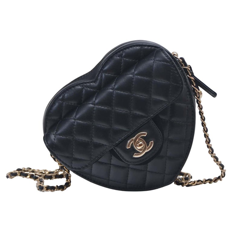 Chanel Gold Heart Bag - 31 For Sale on 1stDibs