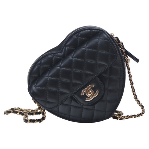 Chanel Long Rare Vintage Patent Leather Classic Flap Bag Bijoux Chain ...