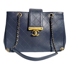 Chanel Lambskin Grand Shopping tote Bag