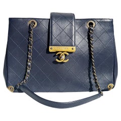Chanel Lambskin Grand Shopping tote Bag 