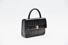 Chanel Lambskin Kelly Style Bag Vintage