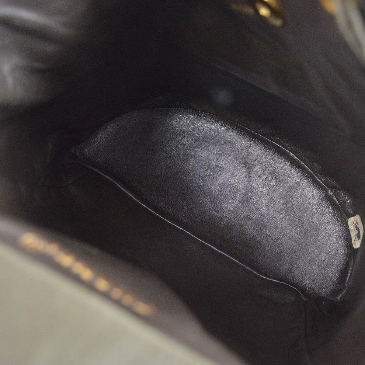 CHANEL Lambskin Leather Gold Duma Shoulder Backpack Bag In Good Condition In Chicago, IL