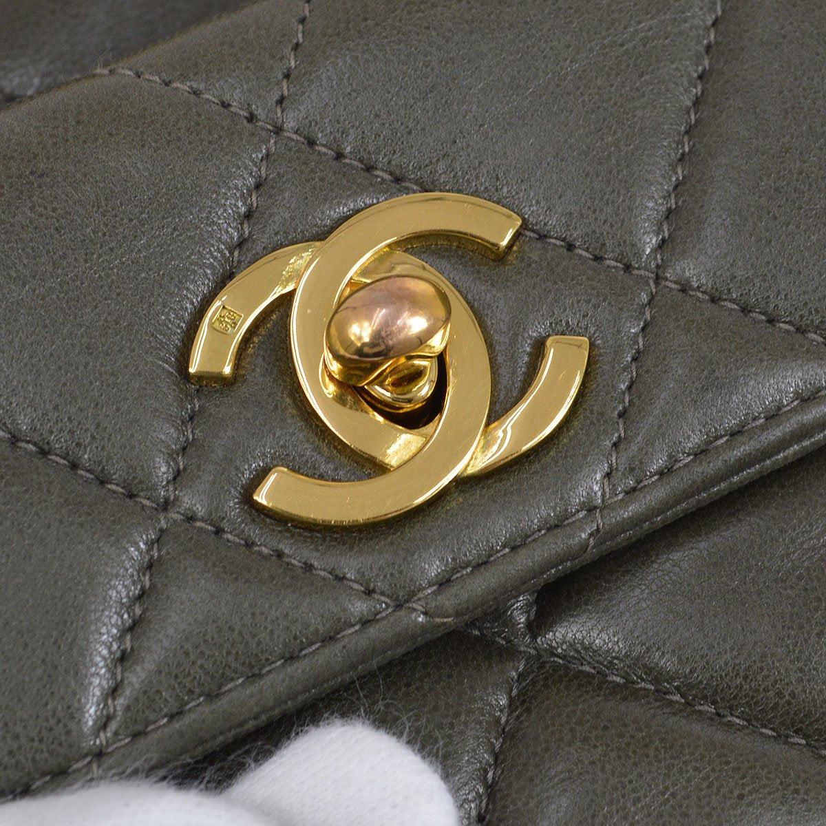 Women's CHANEL Lambskin Leather Gold Duma Shoulder Backpack Bag