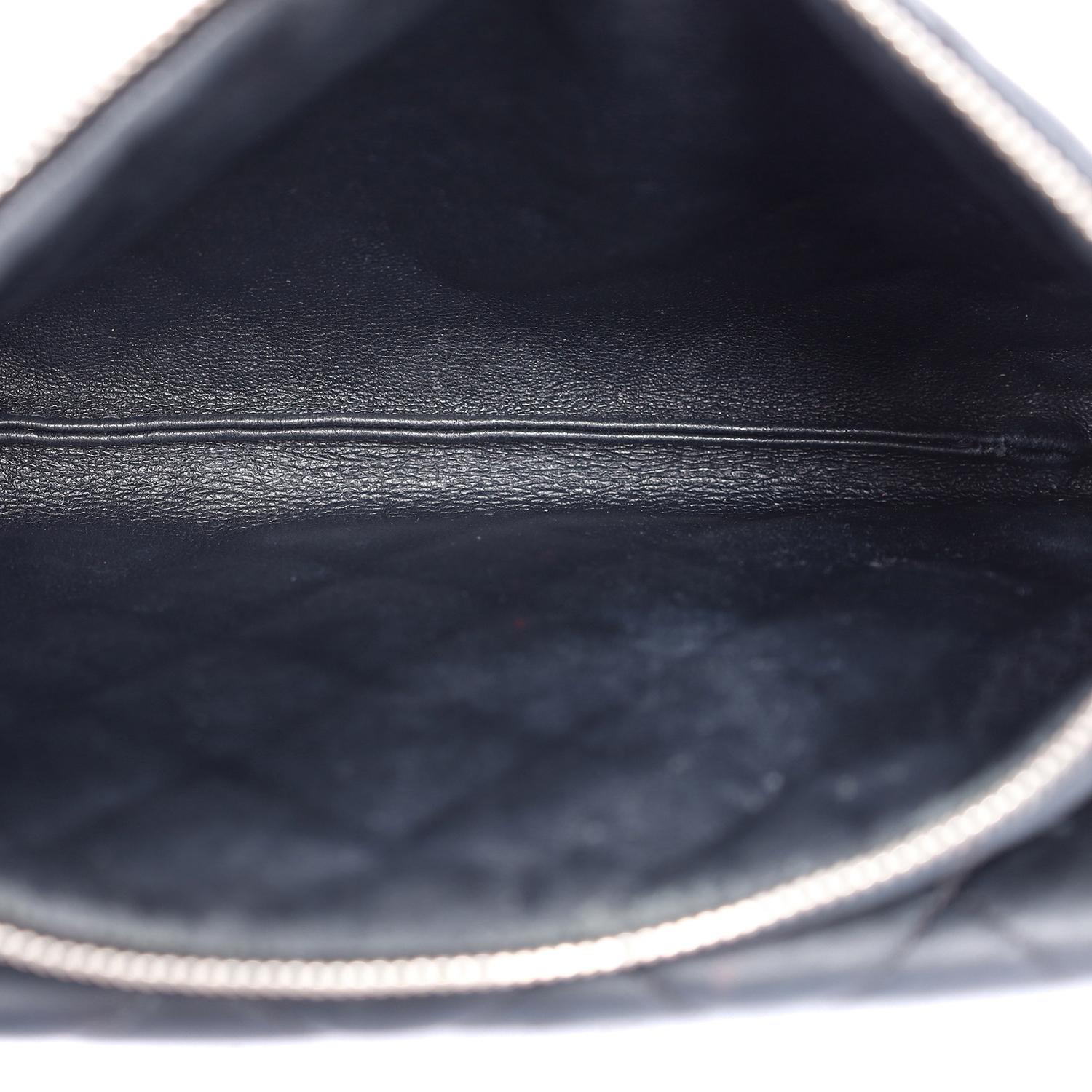 Chanel Lambskin Mineral Nights Flap Shoulder Bag Black 7