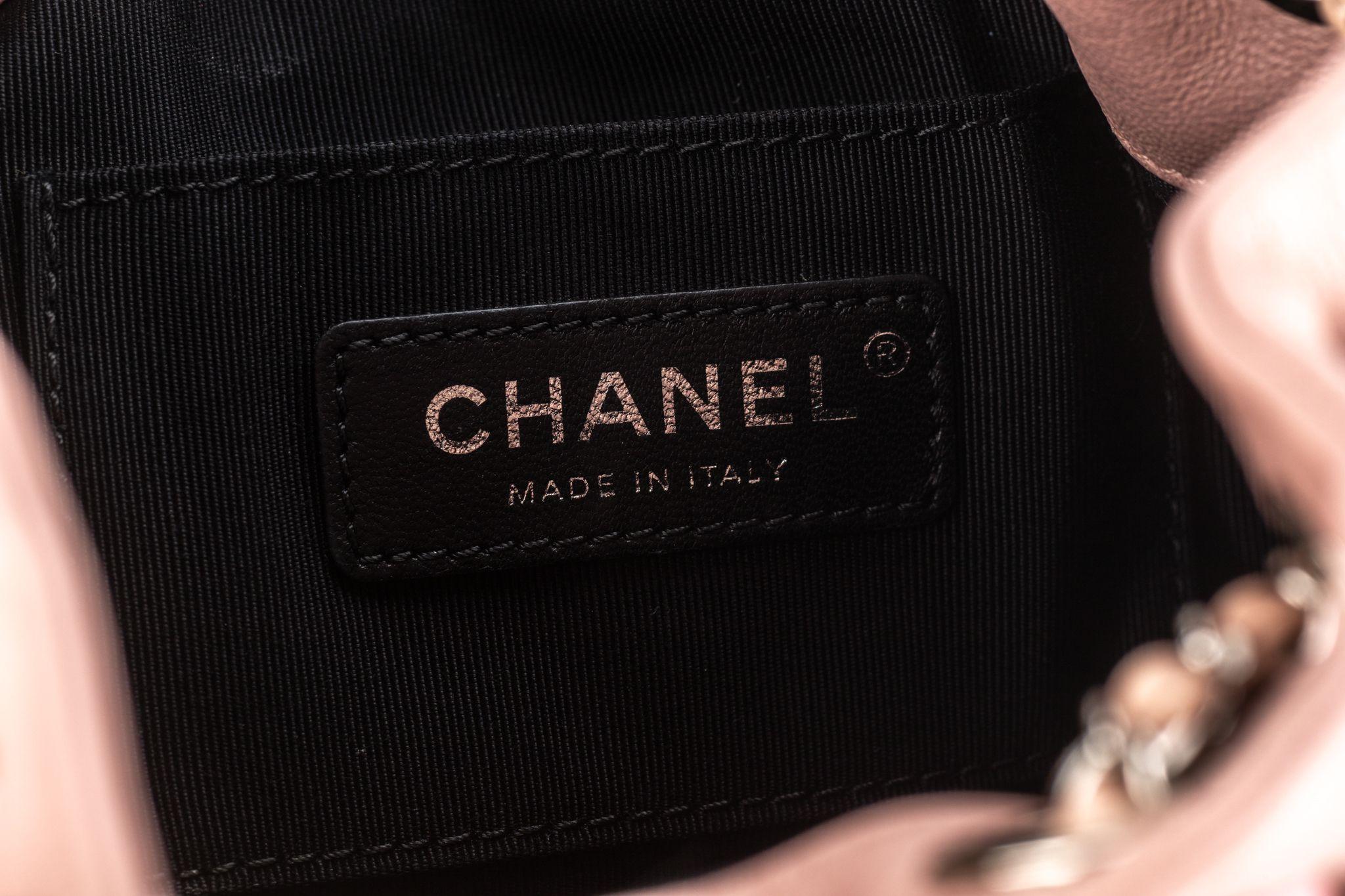 Chanel Lambskin Quilted Cuba Bucket For Sale 7