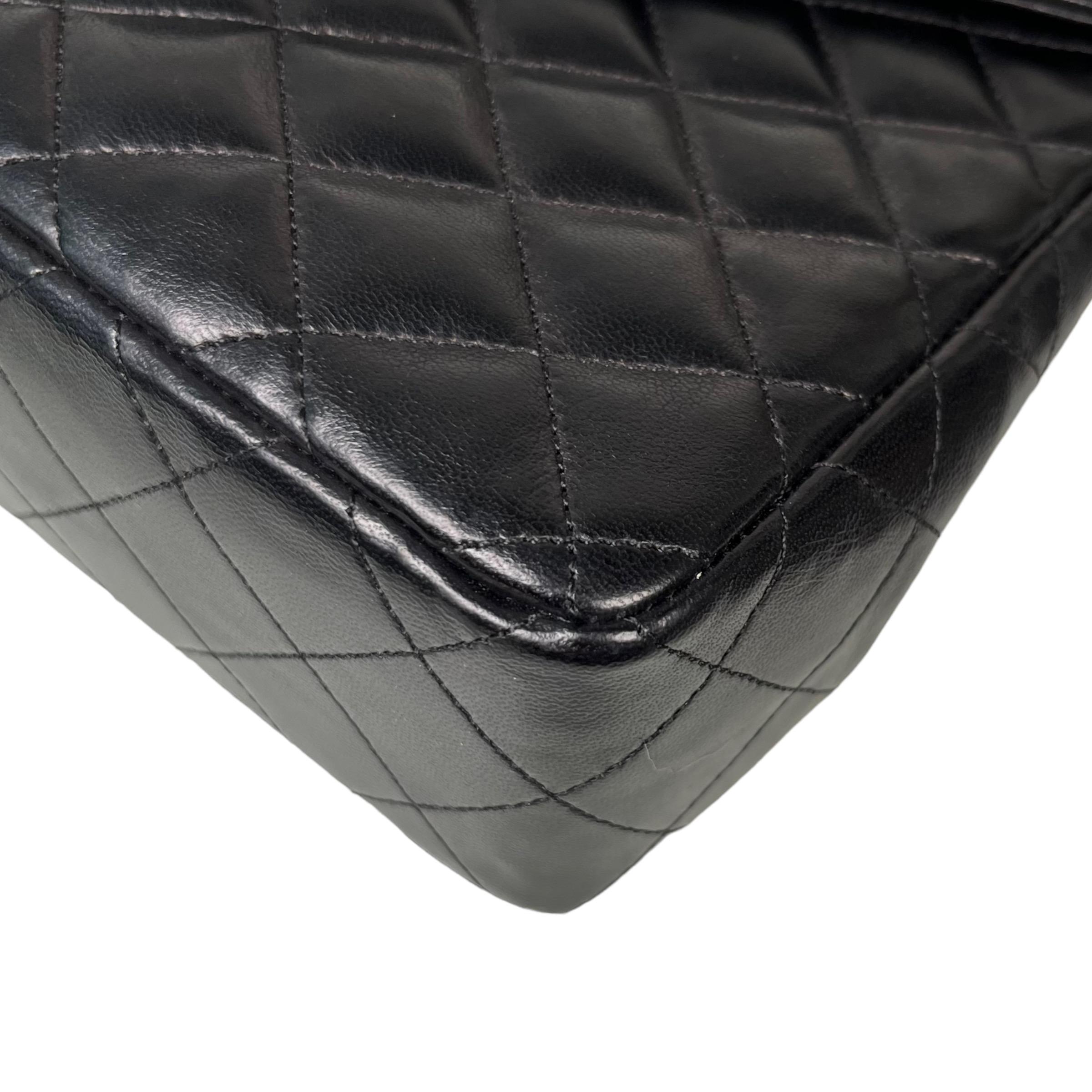 CHANEL Lambskin Quilted Envelope Flap Bag 3