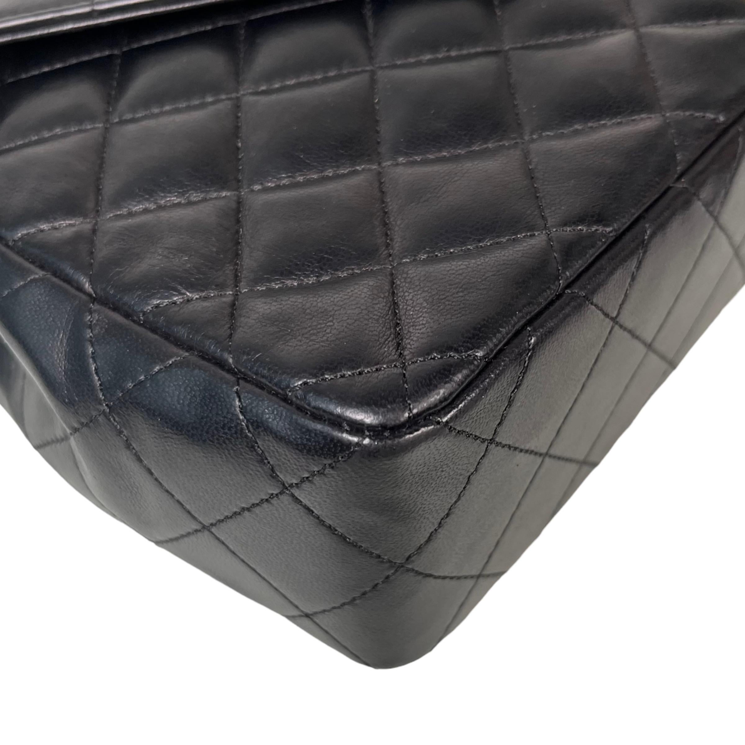 CHANEL Lambskin Quilted Envelope Flap Bag 4