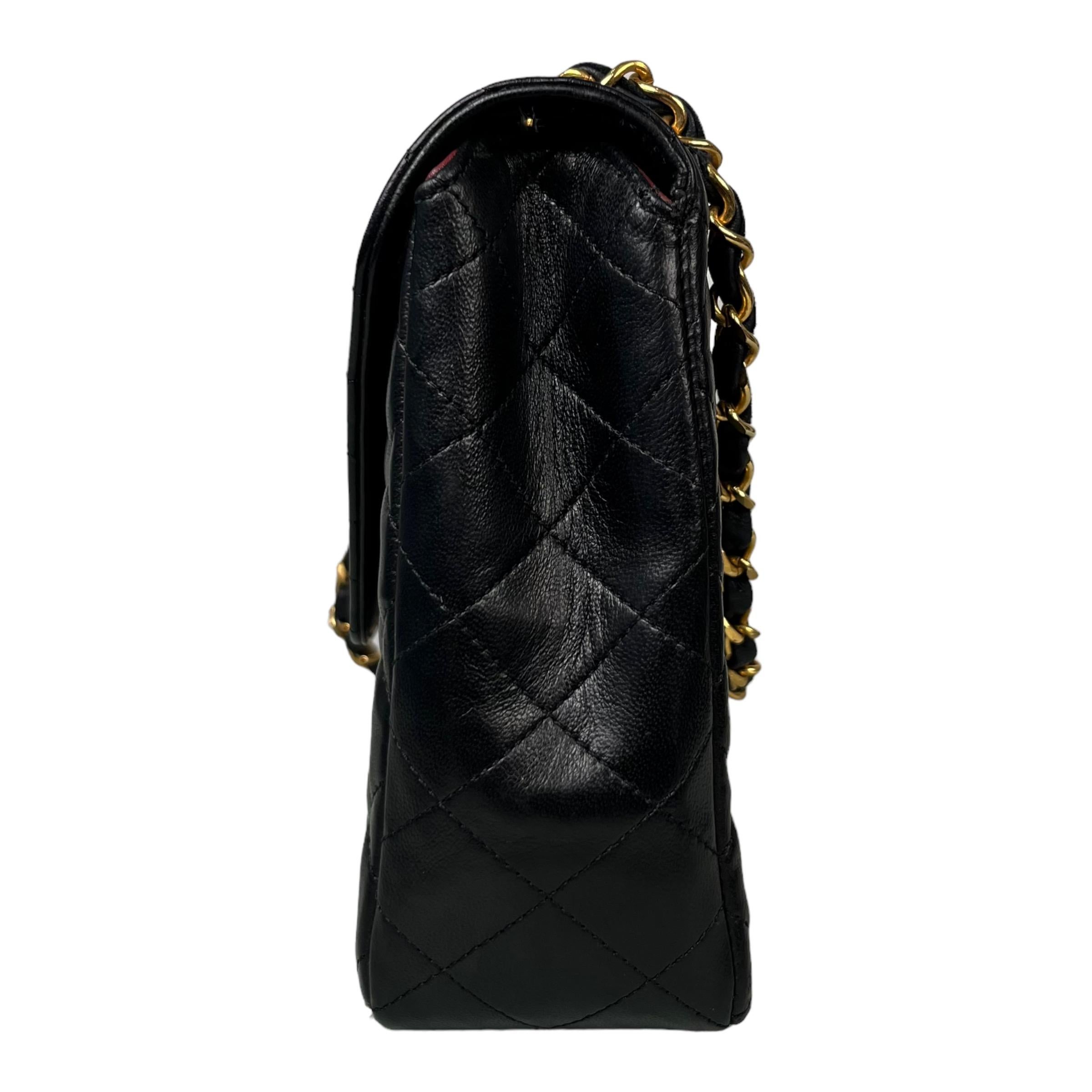 CHANEL Lambskin Quilted Envelope Flap Bag 5