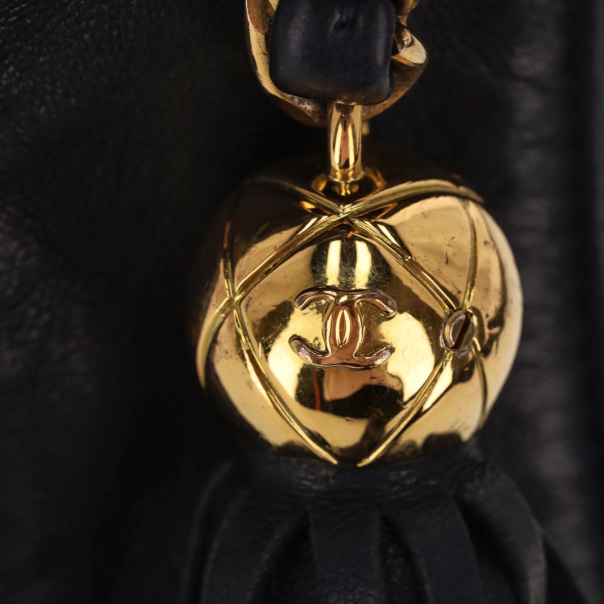 Chanel Lambskin Quilted Tassel Detail Camera Crossbody Bag 4