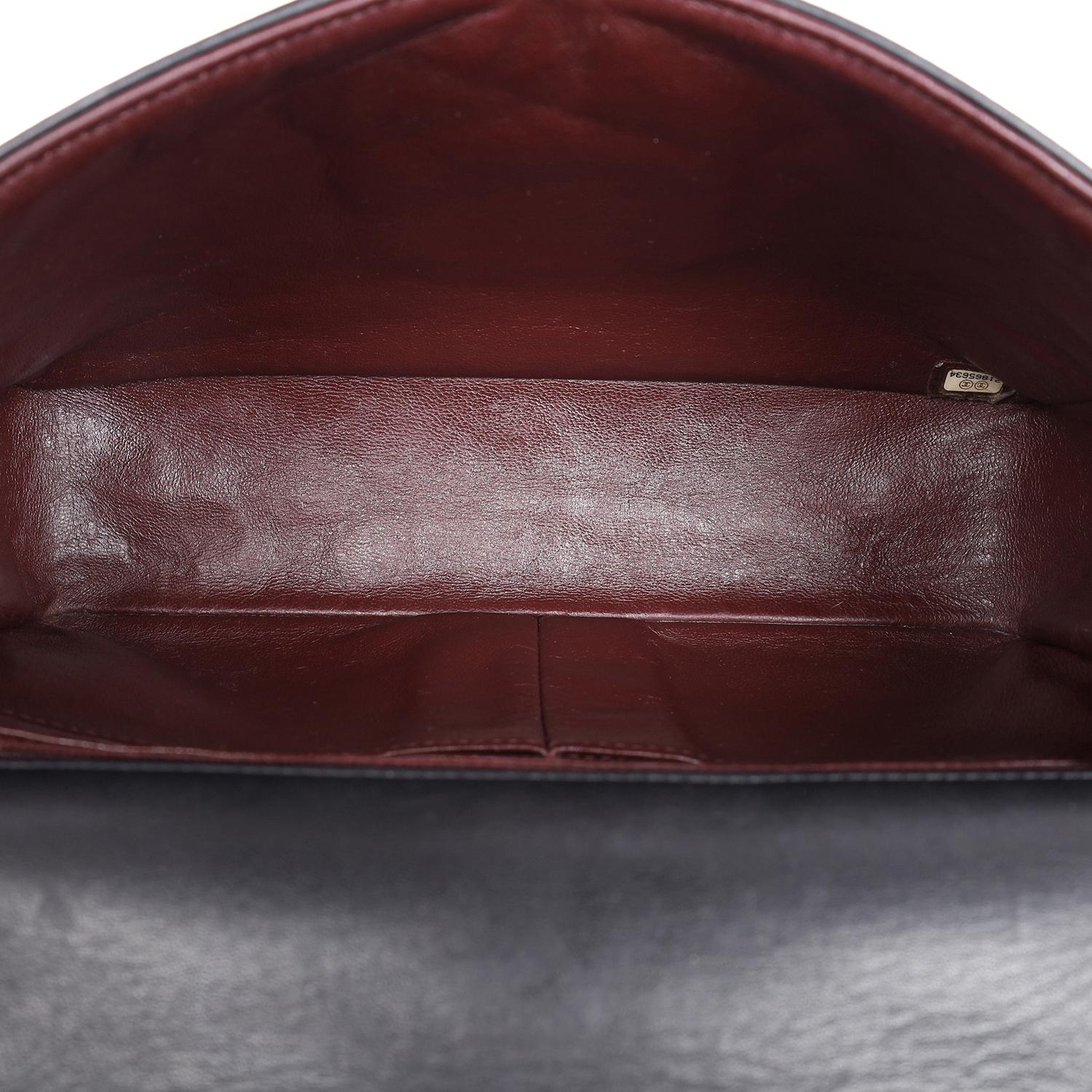 Chanel Lambskin Scallop Quilted Pagoda Flap Bag Black 10
