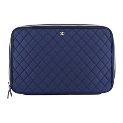 Chanel Laptop Sleeve Quilted Nylon