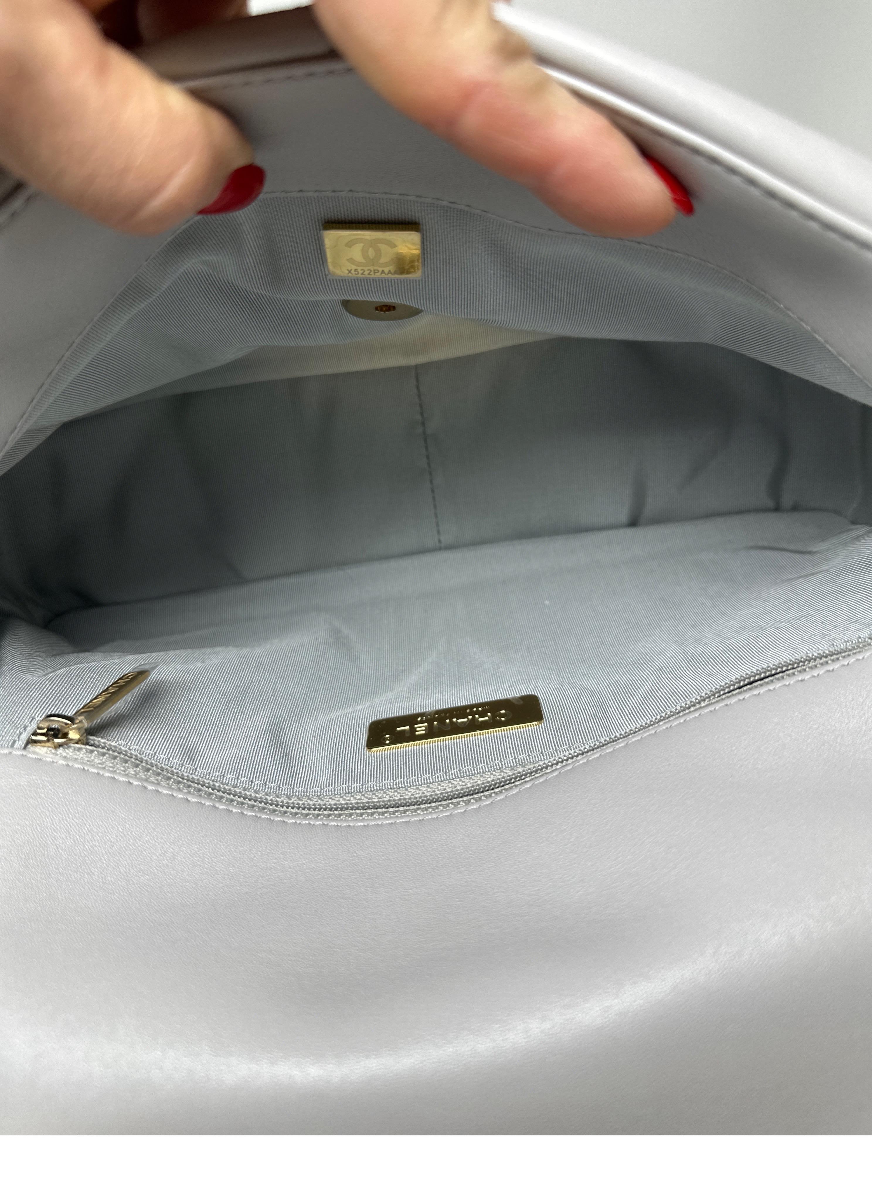Chanel Large 2019 Grey Bag  For Sale 7