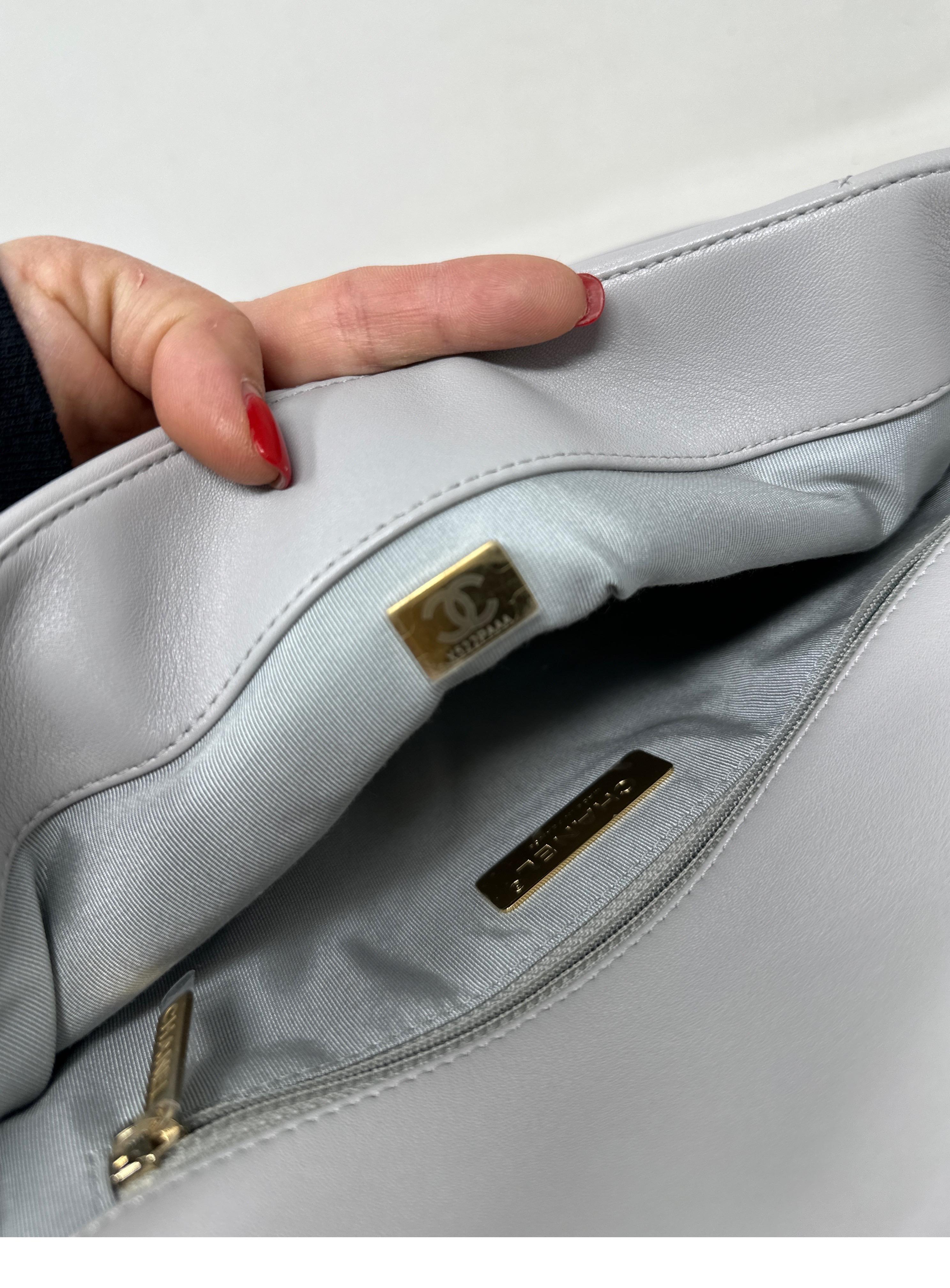 Chanel Large 2019 Grey Bag  8