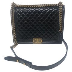 Chanel Large Black Boy Bag