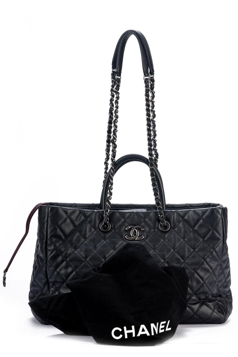 chanel large flap bag with top handle leather