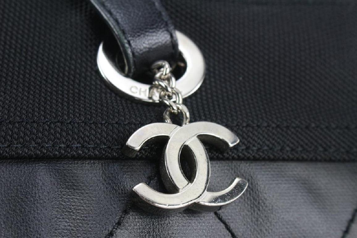 Women's Chanel Large Black Quilted Biarritz GM Tote Bag 927ca51