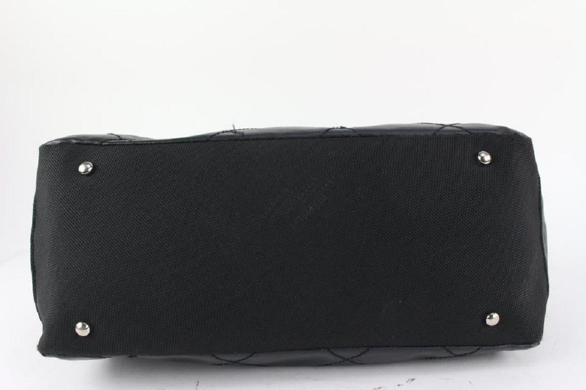 Chanel Large Black Quilted Biarritz GM Tote Bag 927ca51 2