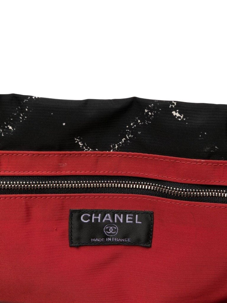 Chanel Large Black Tote Bag For Sale 2