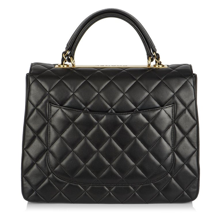 Lot 329 - Chanel Black Trendy CC Flap Bag