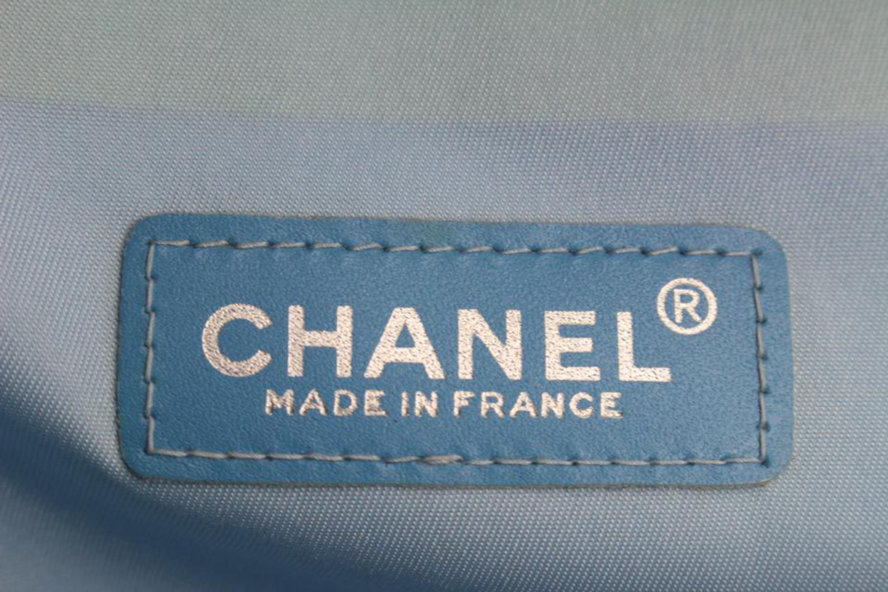 Chanel Large Blue New Line Shopper Tote GM Bag 67ck32s 1