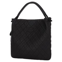Chanel Large Boating Classic Shopper Zippered Expandable Tote
