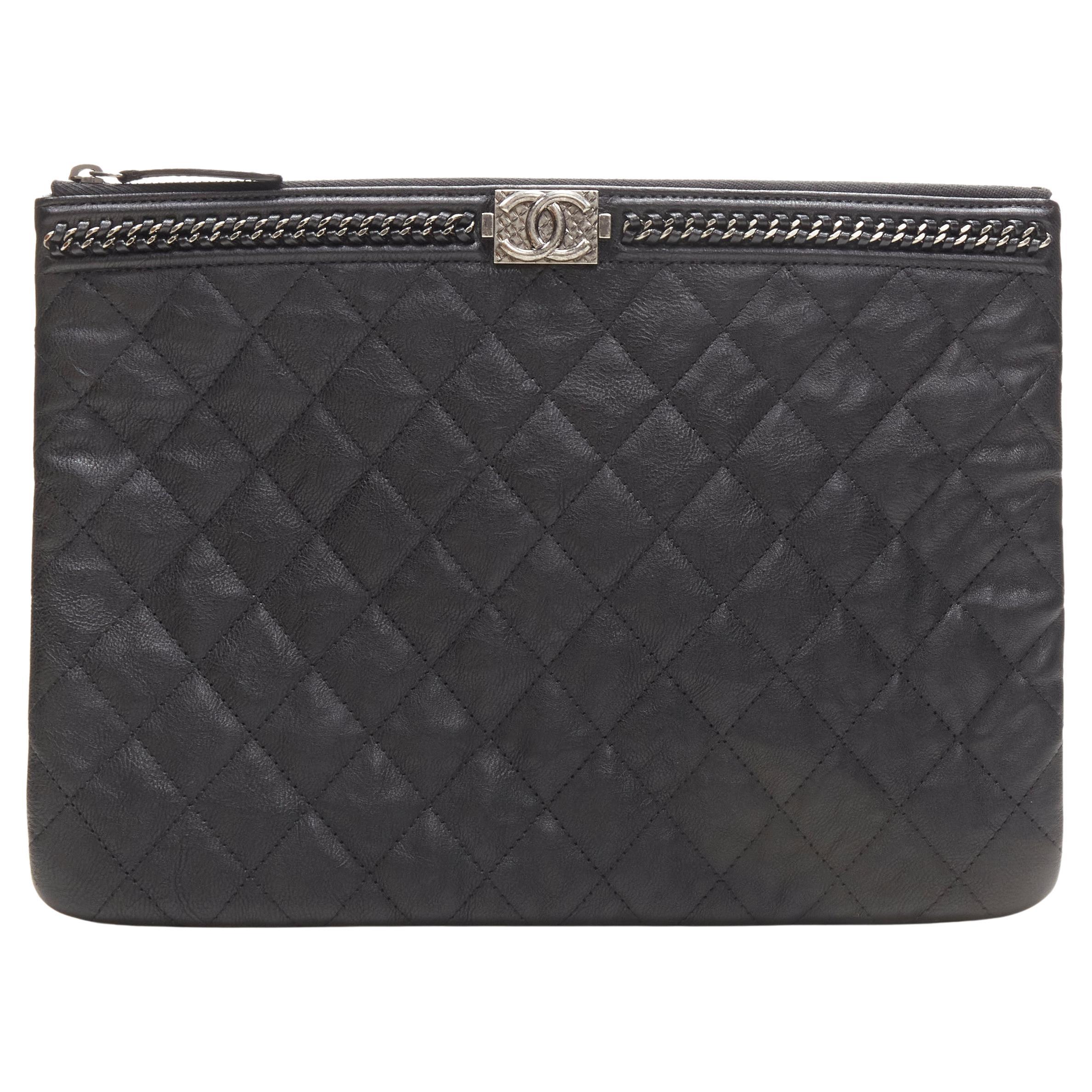 Chanel Quilted Patent Leather Shoulder Bag - Wyld Blue