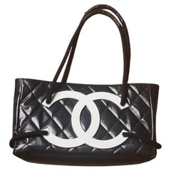 Chanel large CC coated canvas beach tote 