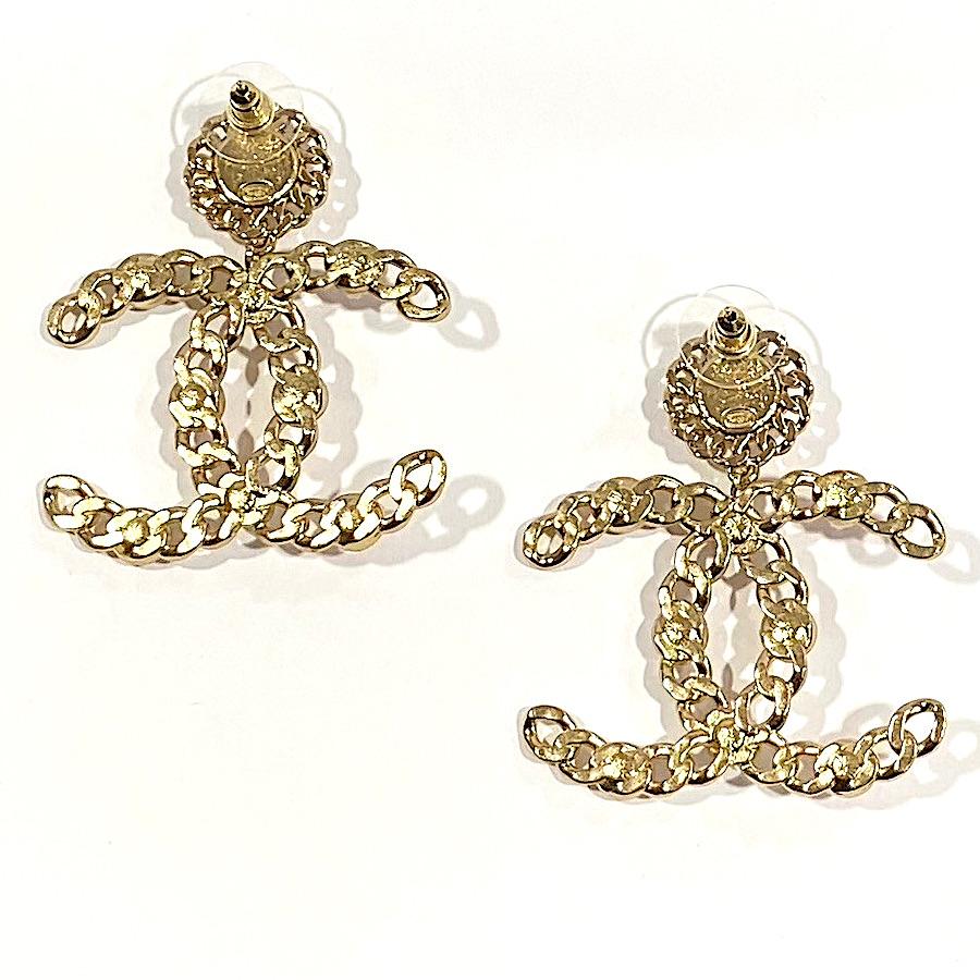 large chanel earrings