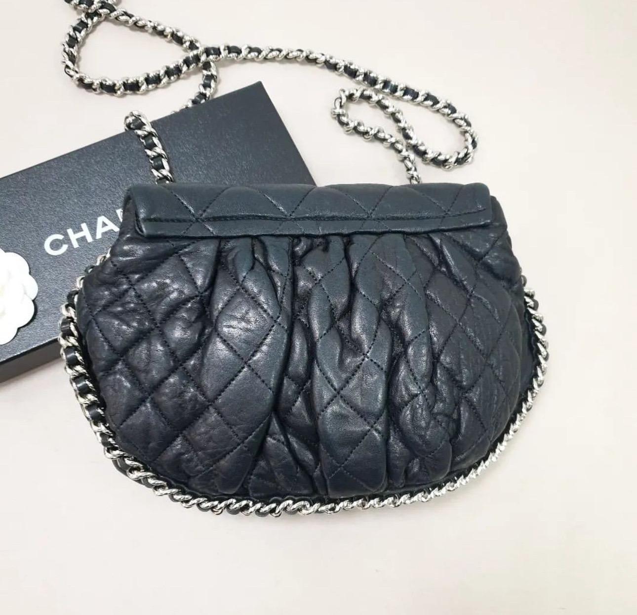 Women's or Men's Chanel Large Chain Around Flap Bag