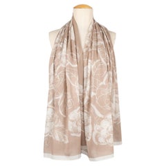 Chanel Large Cotton Pareo Style Stole