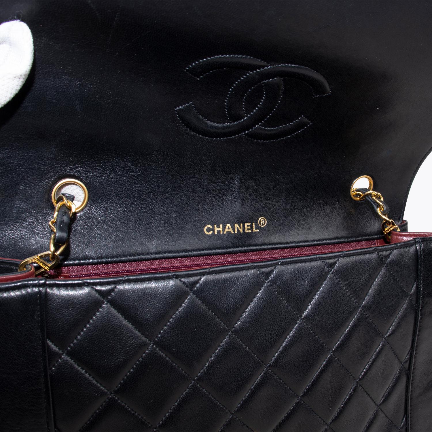 Black Chanel Large Diana Flap Bag