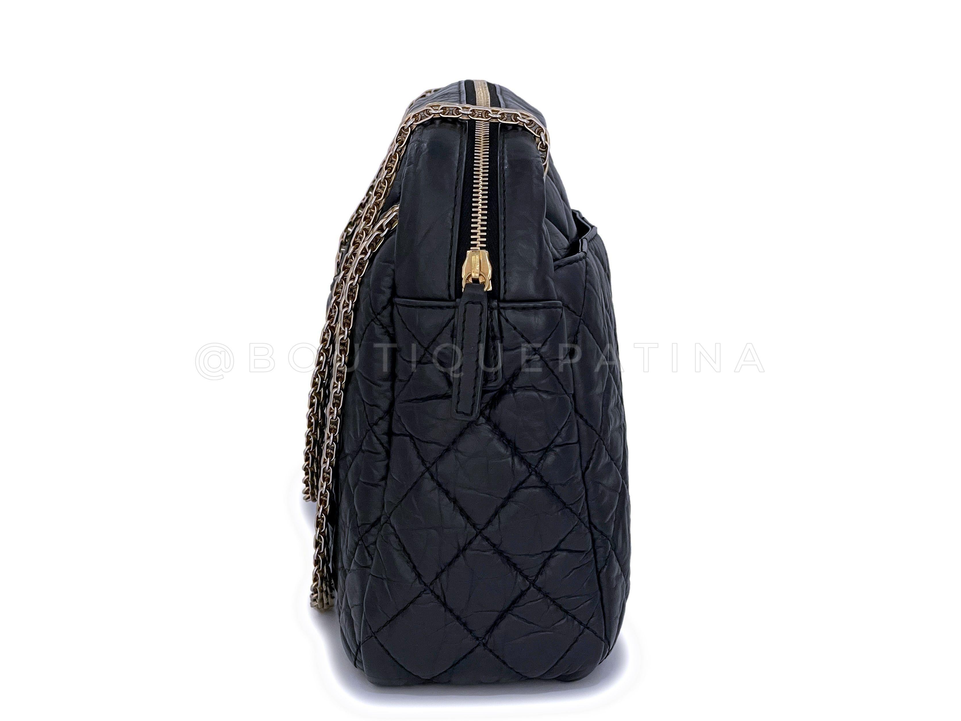 Chanel Large Jumbo Classic Reissue Camera Case Bag GHW 64865 For Sale