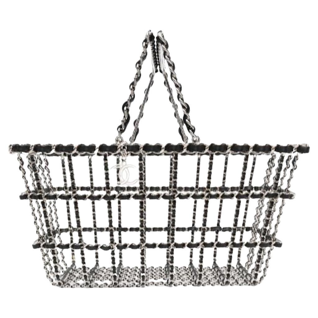 Chanel Large Shopping Basket Bag 2014 at 1stDibs