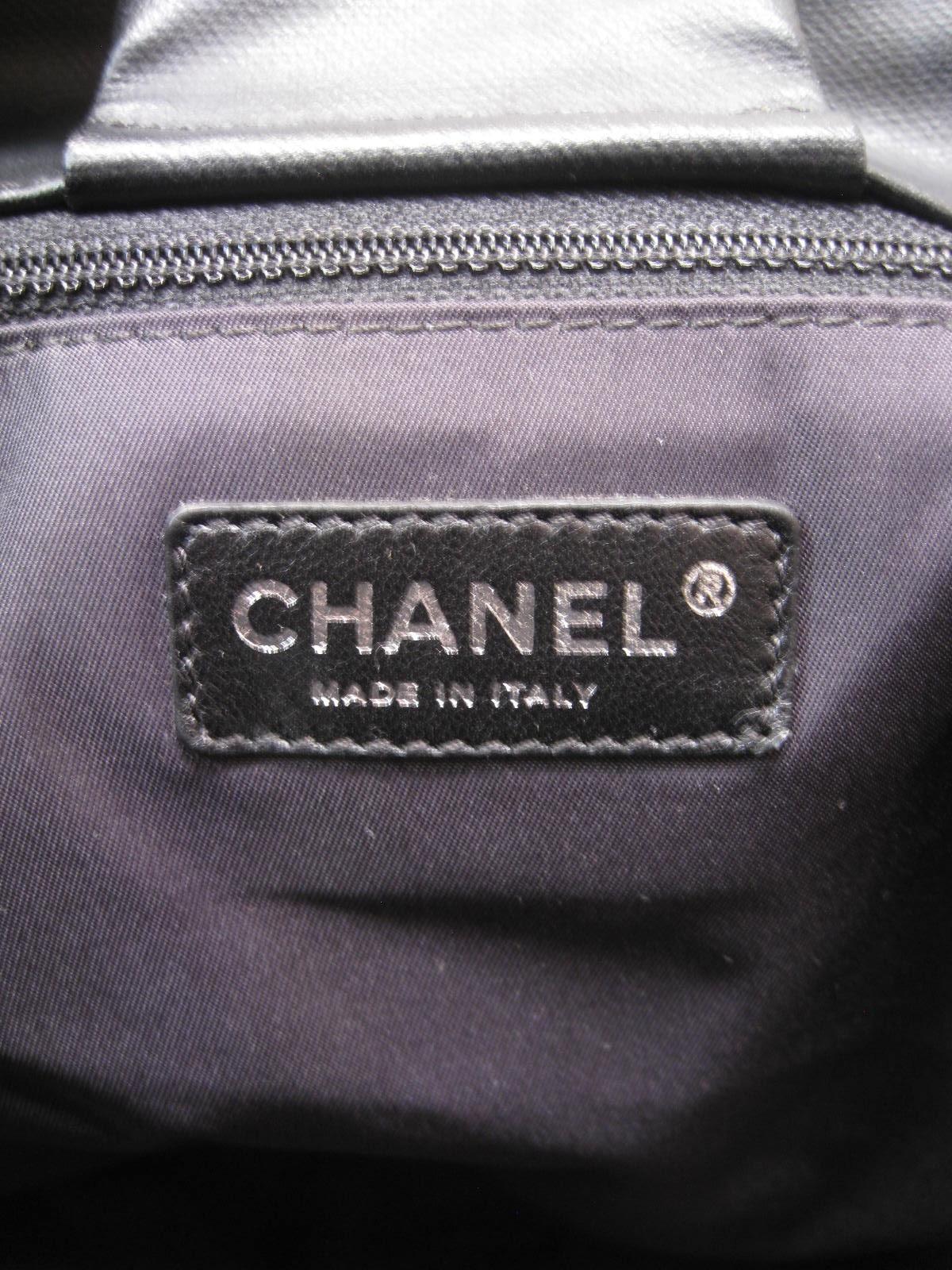 Chanel Large Structured Black Hobo Flap Bag Purse 4