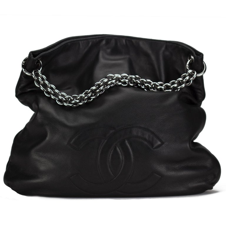 chanel bag with thick chain